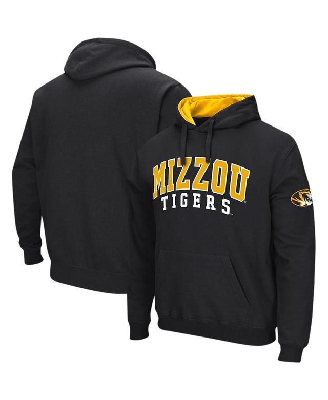 Mens Colosseum Black Missouri Tigers Double Arch Pullover Hoodie Product Image