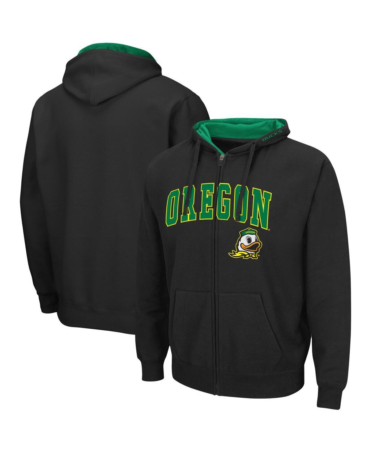 Mens Black Maryland Terrapins Arch Logo 3.0 Full-Zip Hoodie Product Image