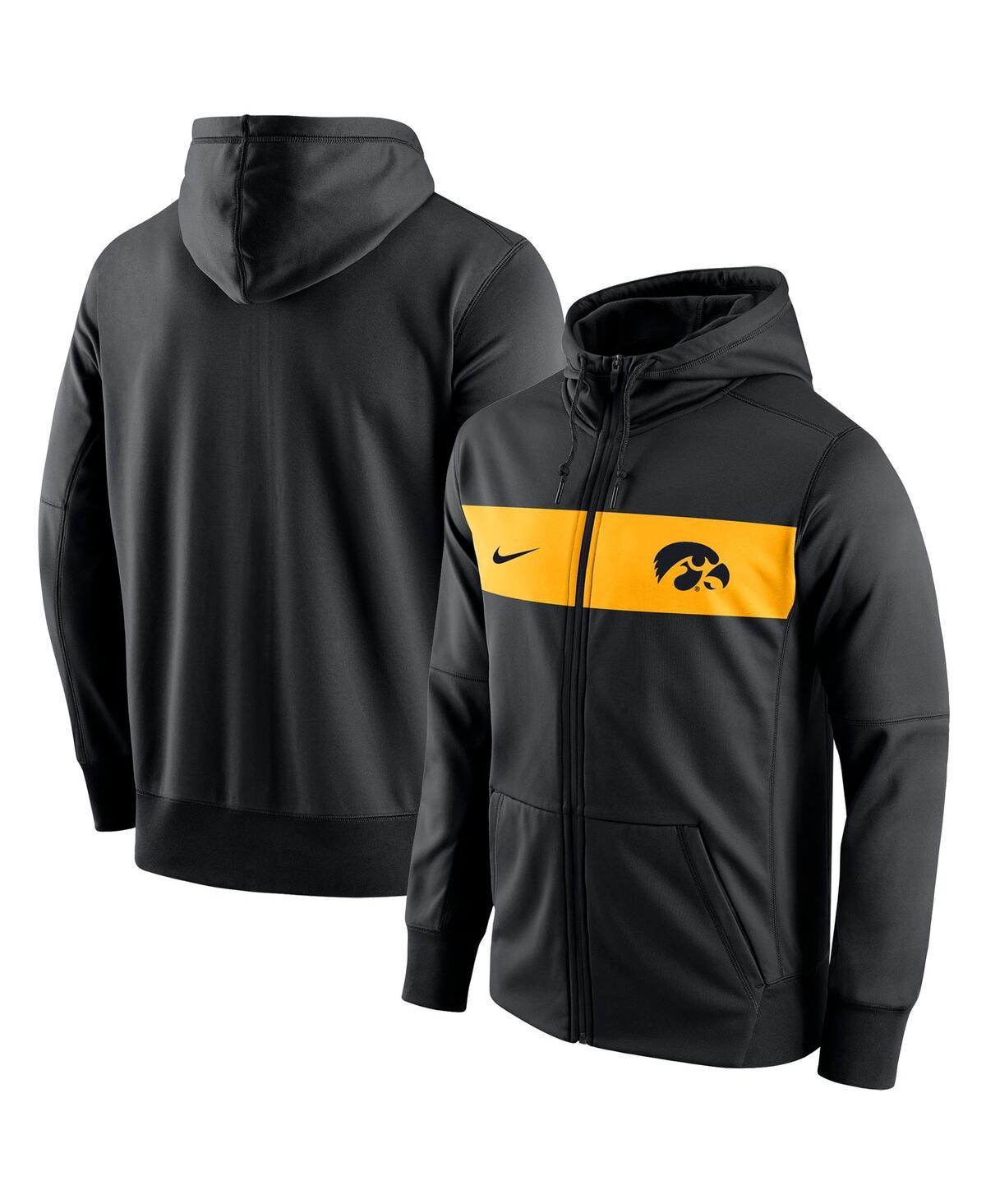 Mens Nike Iowa Hawkeyes Logo Performance Full-Zip Hoodie Product Image