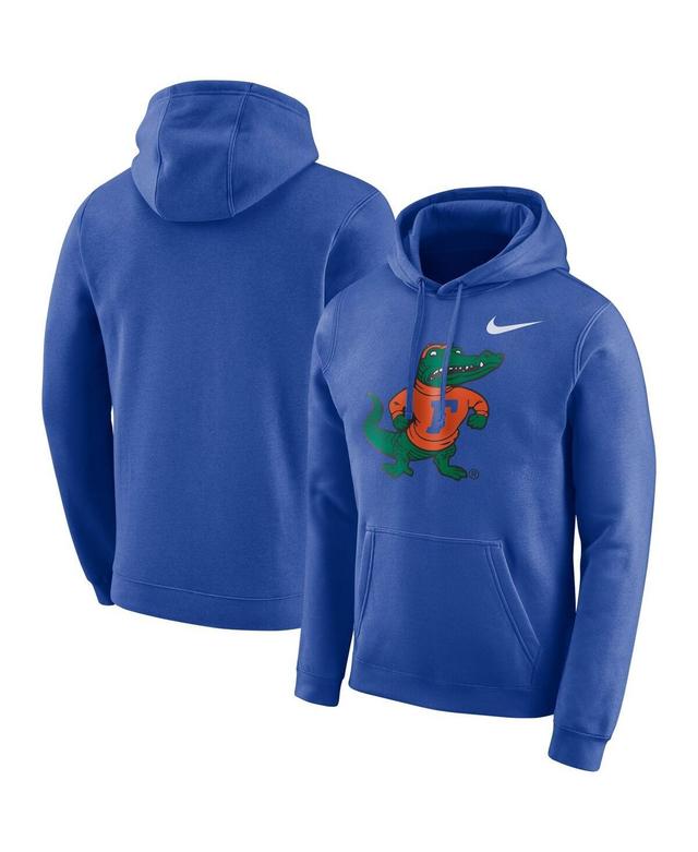 Mens Nike Royal Florida Gators Vault Club Fleece Pullover Hoodie Product Image