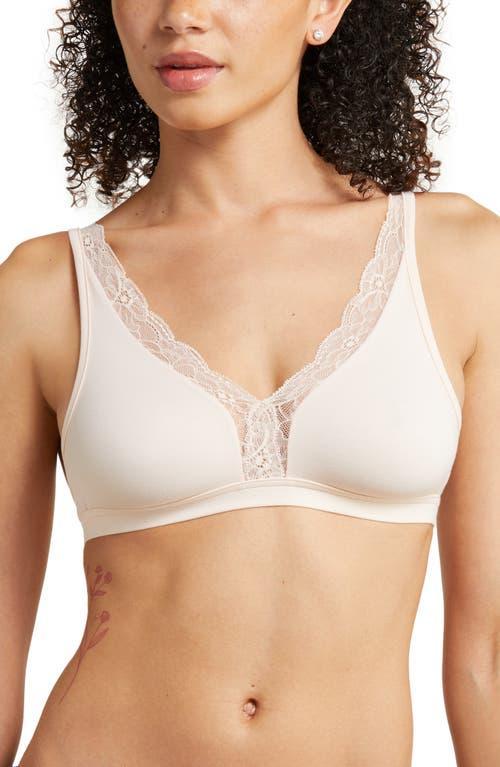 Hanro Cotton Lace Soft Cup Wireless Bra Product Image