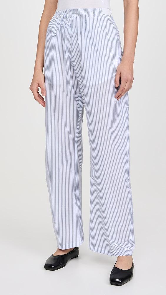 MM6 Maison Margiela Striped Cotton Poplin Pants | Shopbop Product Image