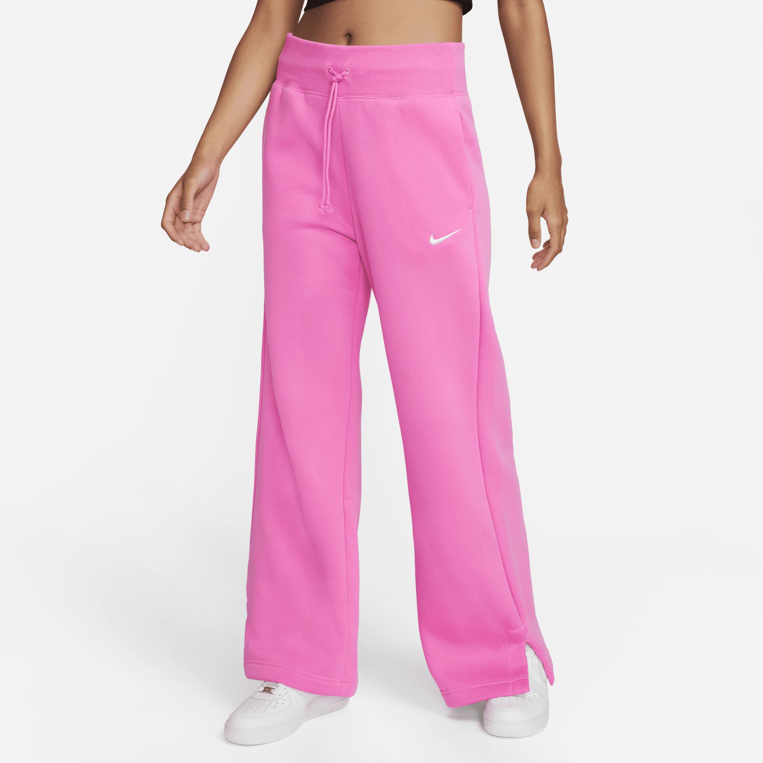 Womens Nike Sportswear Phoenix Fleece High-Waisted Wide-Leg Sweatpants Product Image