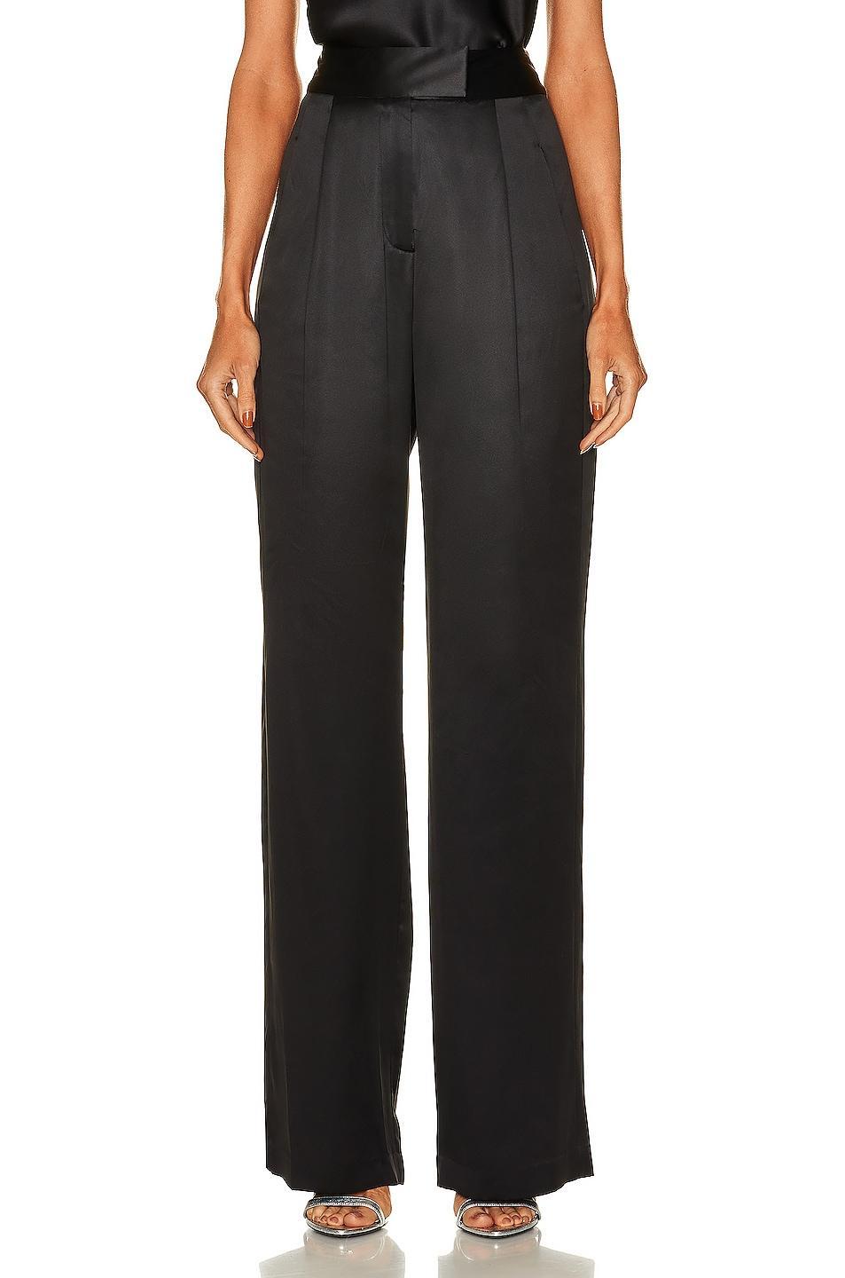 The Sei Wide Leg Trouser Black. (also in 4, 6). Product Image