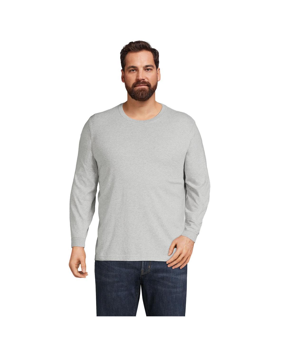 Mens Lands End Super-T Long Sleeve T-Shirt Product Image