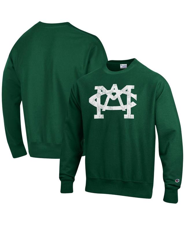 Mens Champion Green Michigan State Spartans Vault Logo Reverse Weave Pullover Sweatshirt Product Image