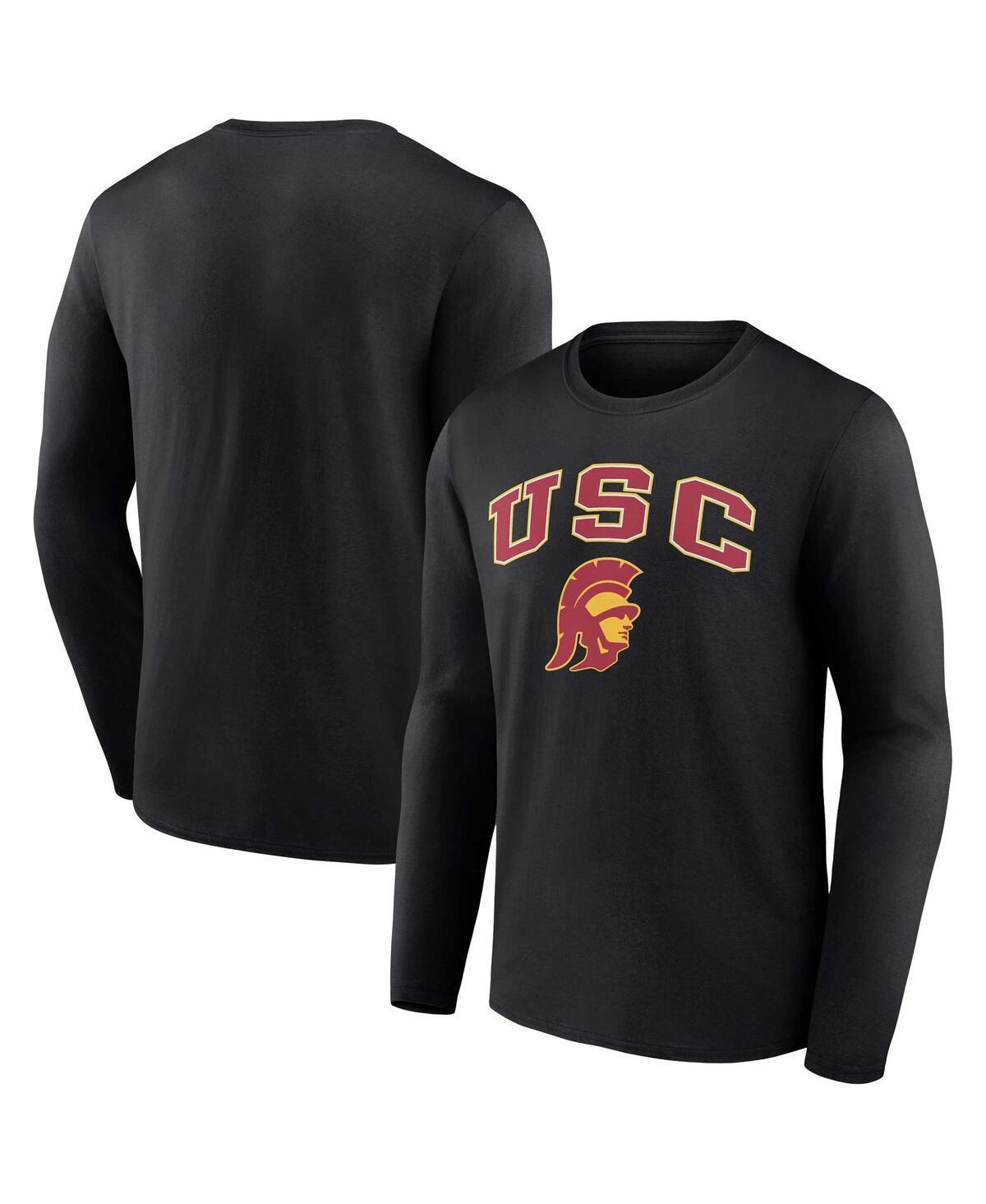 Mens Fanatics Black Usc Trojans Campus Long Sleeve T-shirt Product Image