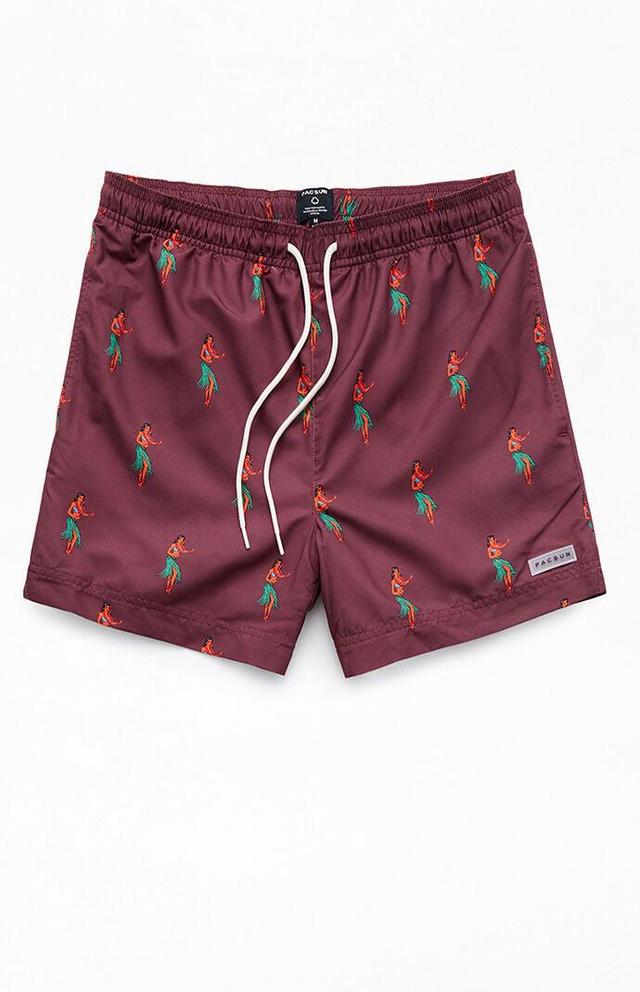 Men's Hula AOP 4.5" Swim Trunks Product Image