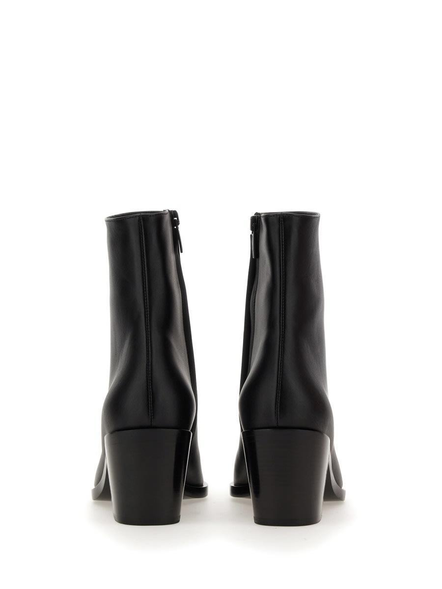 Leather Boot In Black Product Image