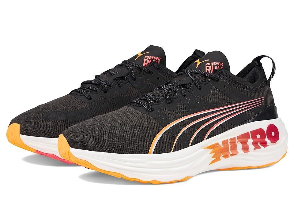 PUMA Foreverrun Nitro Ff (Puma /Sun Stream/Sunset Glow) Men's Running Shoes Product Image