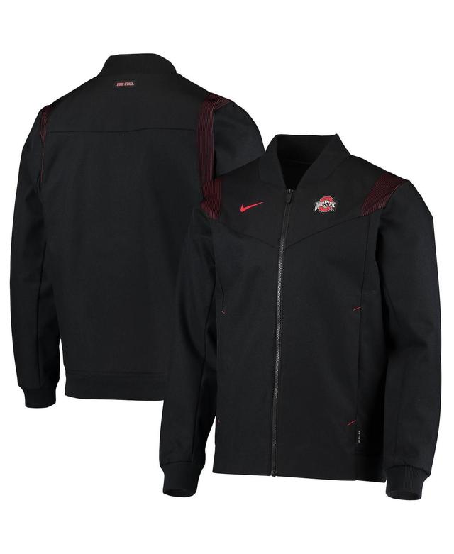 Mens Nike Ohio State Buckeyes Full-Zip Bomber Jacket Product Image