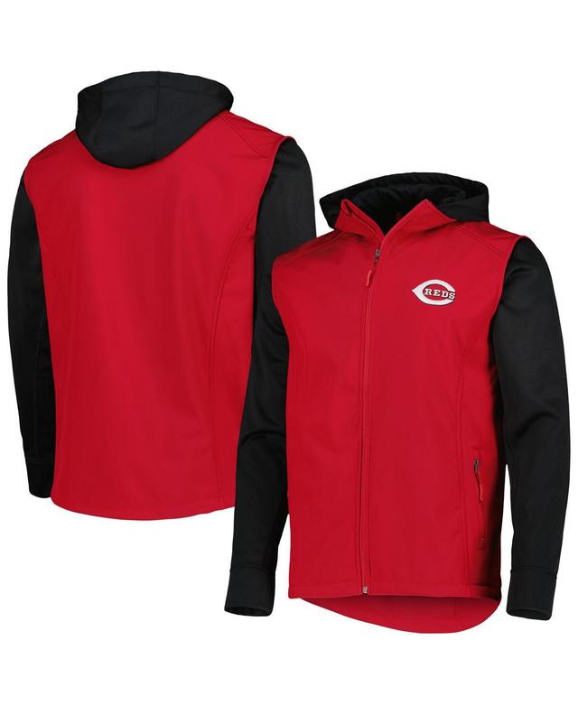 Men's Dunbrooke Red/Black Cincinnati Reds Alpha Full-Zip Jacket Product Image