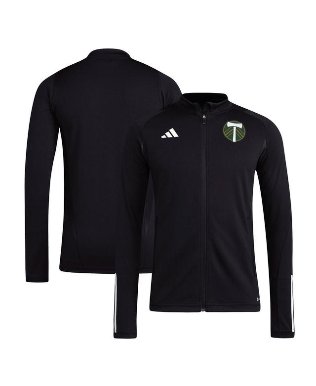 Mens adidas Black LAFC 2024 On-Field AEROREADY Full-Zip Training Top Product Image