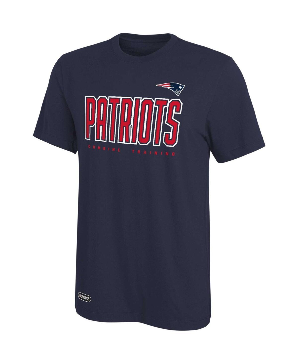 Mens Navy New England Patriots Prime Time T-shirt Product Image