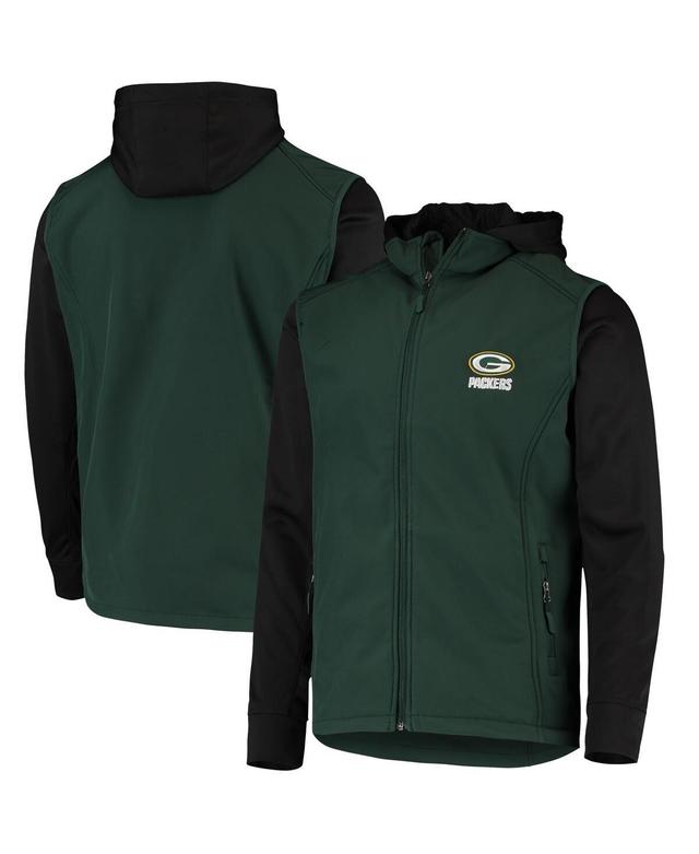 Mens Dunbrooke /Black Bay Packers Alpha Full-Zip Jacket Product Image