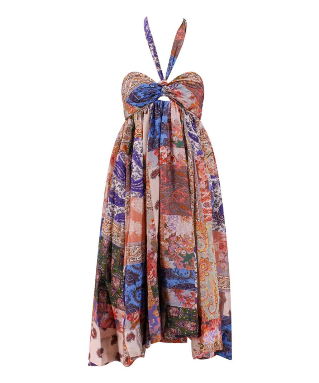 ZIMMERMANN Midi Dress In Multicolor Product Image