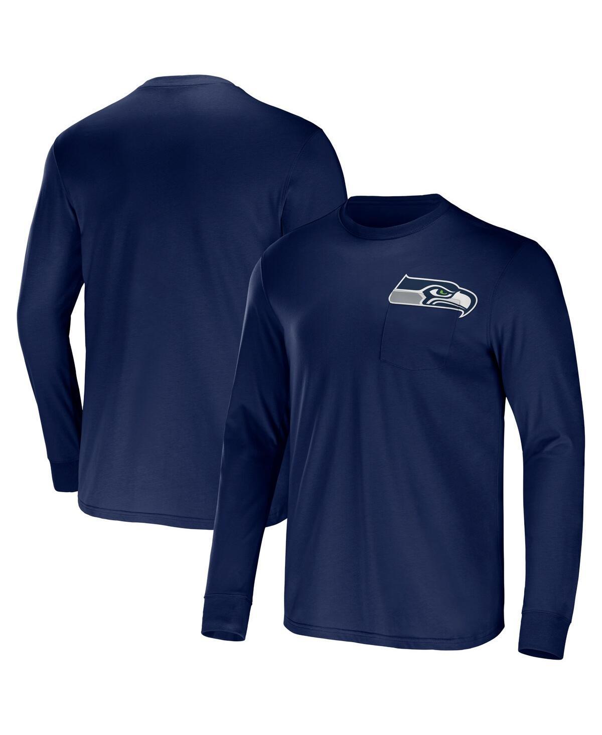 Mens Nfl x Darius Rucker Collection by Fanatics Navy Chicago Bears Team Long Sleeve T-shirt Product Image