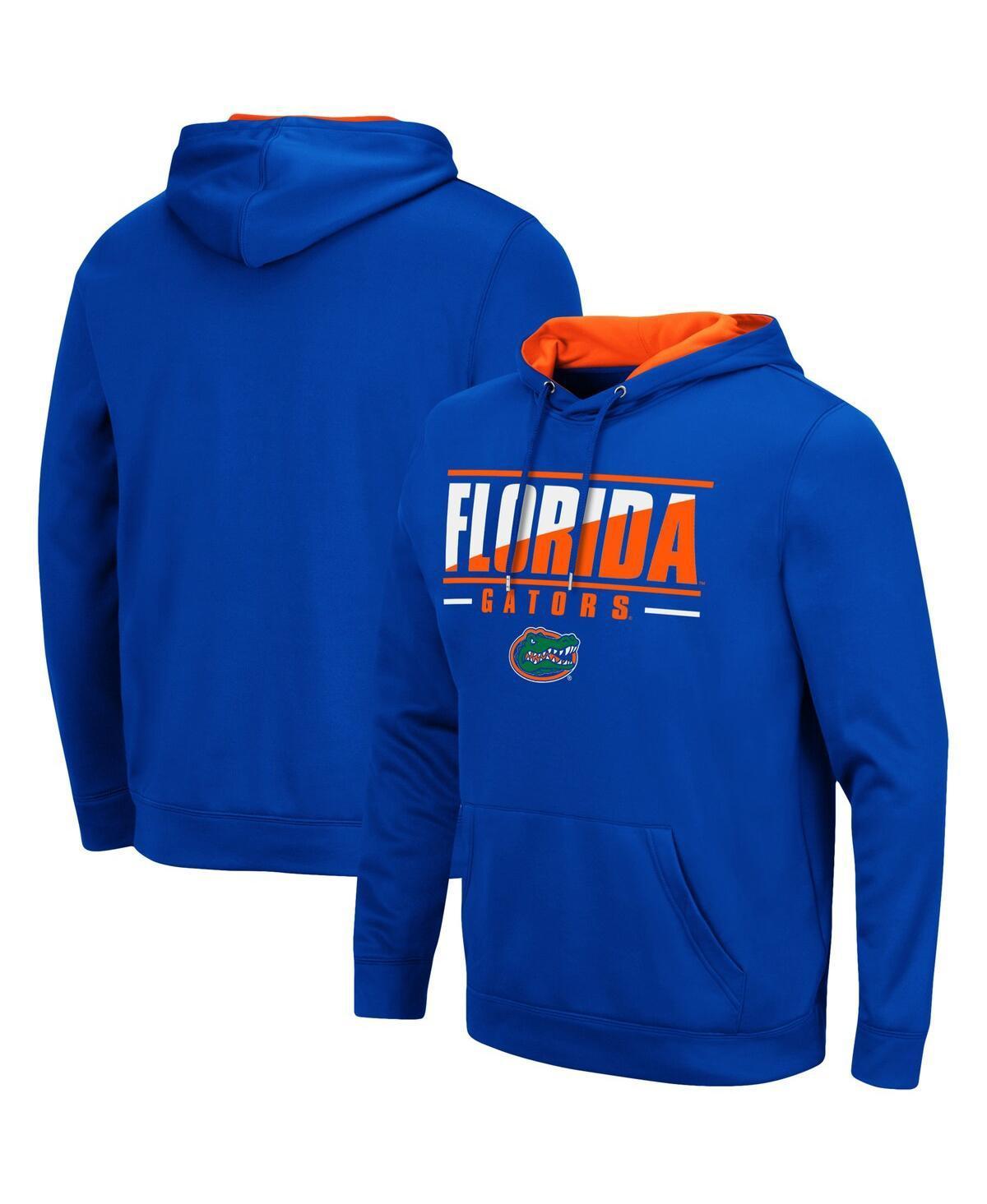 Colosseum Mens Florida Gators Slash Stack 2.0 Pullover Hoodie Product Image