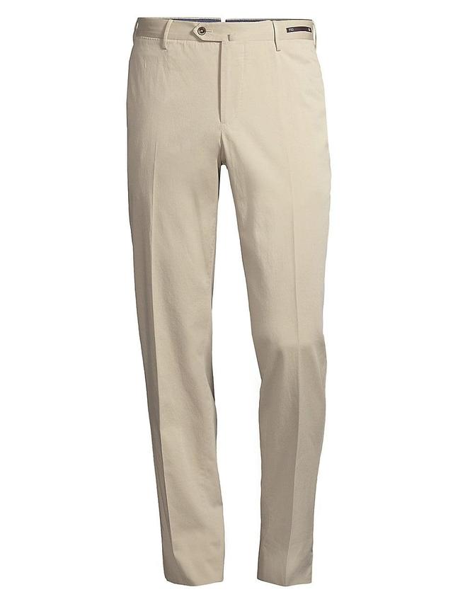 Mens Slim-Fit Silk-Blend SilkOchino Trousers Product Image