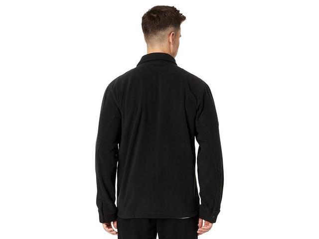 Mens Champion Global Explorer Fleece Shirt Jacket Black M Product Image