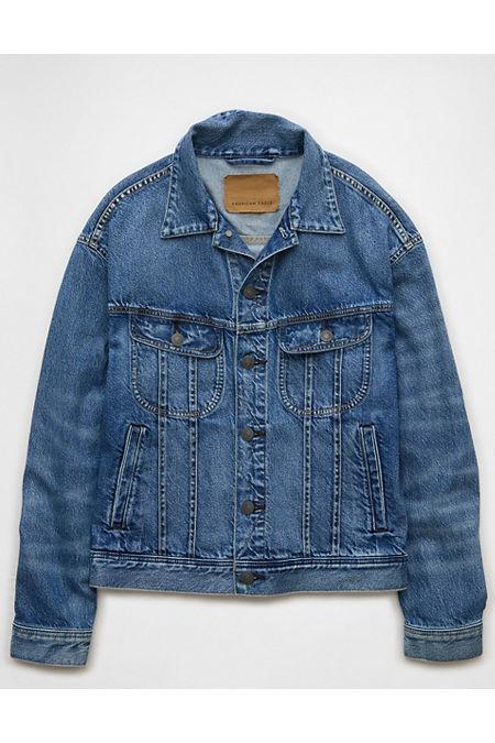 AE Denim Trucker Jacket Men's Product Image