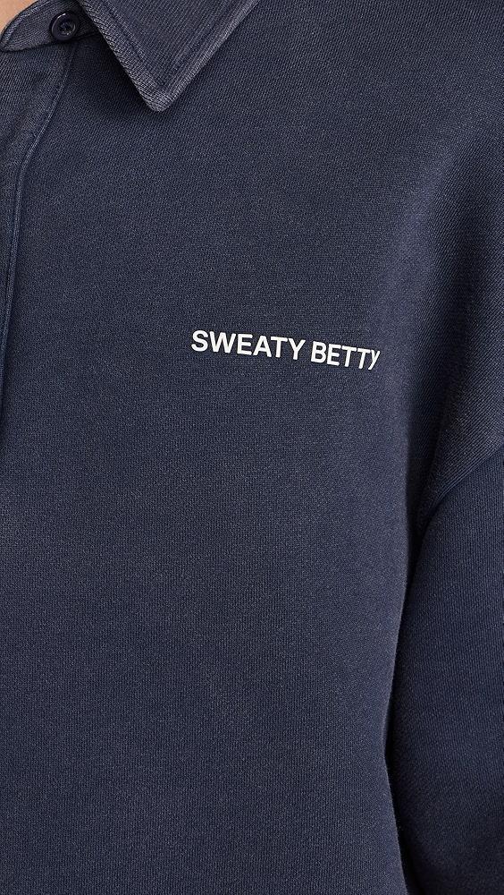 Sweaty Betty Powehouse Henley Sweatshirt | Shopbop Product Image