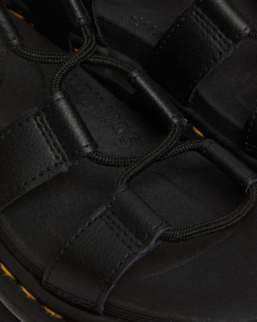 Nartilla Athena Leather Gladiator Platform Sandals Product Image