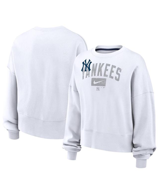 Womens Nike New York Yankees Pullover Sweatshirt Product Image