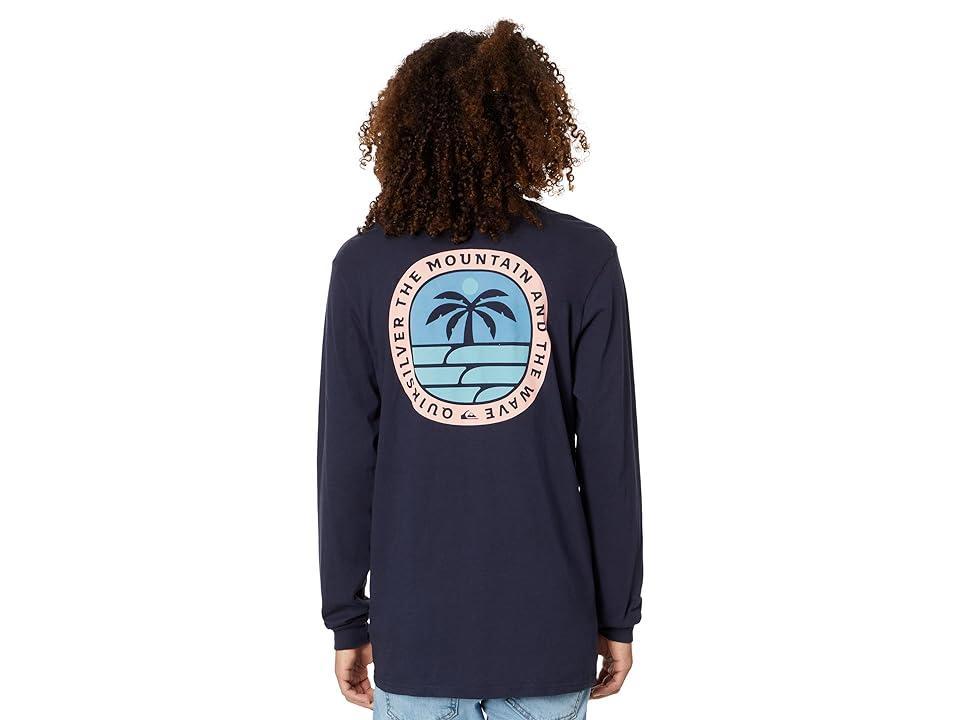 Quiksilver Solo Arbol Long Sleeve Tee Blazer) Men's Clothing Product Image