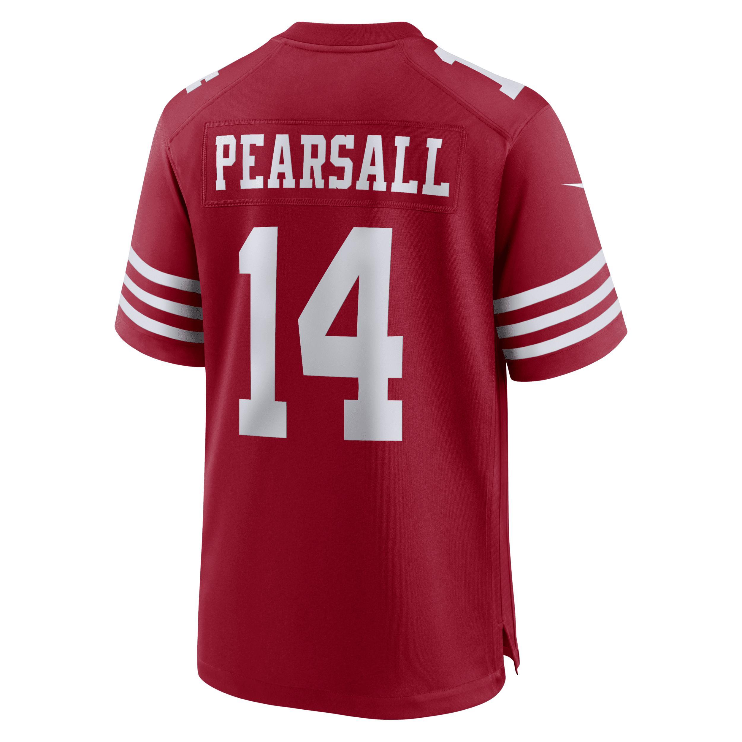 Ricky Pearsall San Francisco 49ers Nike Men's NFL Game Football Jersey Product Image