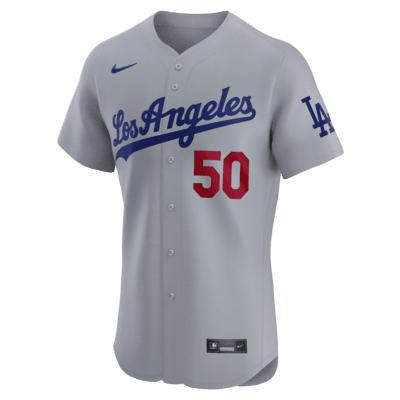 Mookie Betts Los Angeles Dodgers Men's Nike Dri-FIT ADV MLB Elite Jersey Product Image