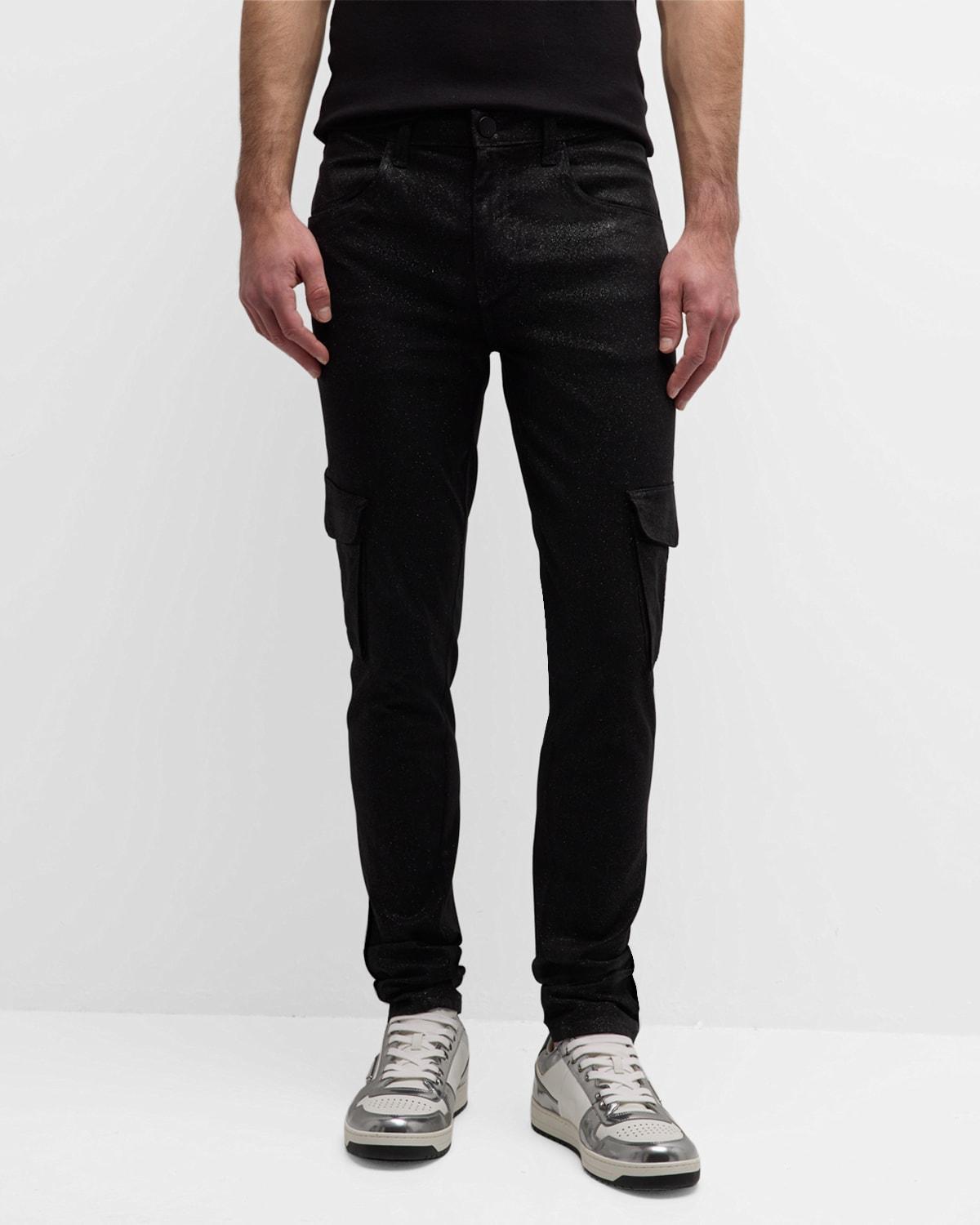 Mens Preston Glitter Jeans Product Image