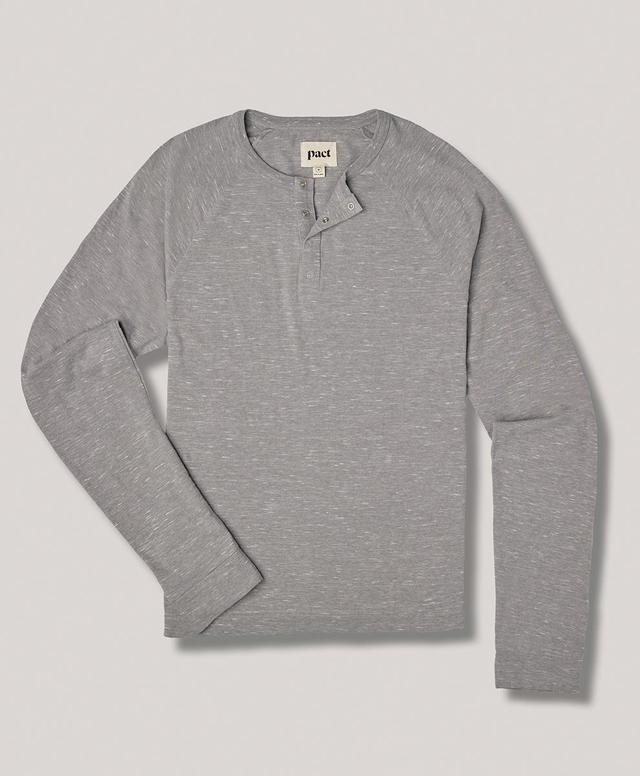 Mens The Mix Lightweight Long Sleeve Henley XL Product Image