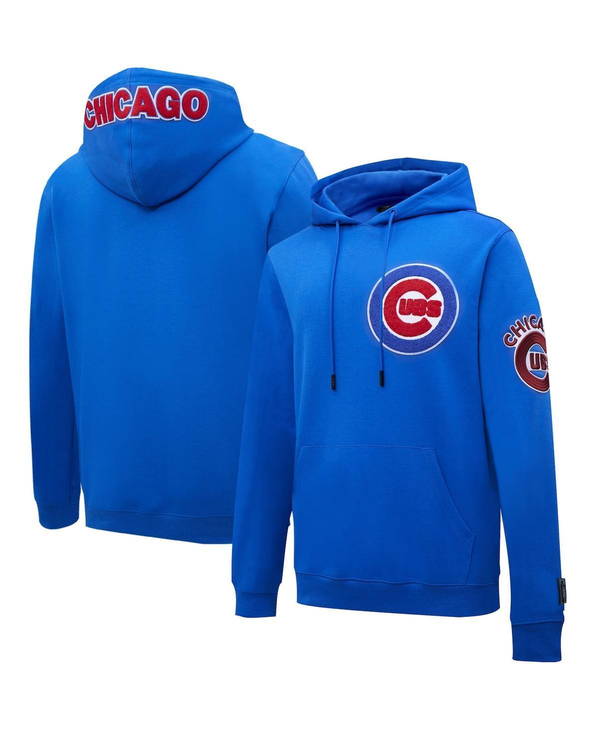 Mens Royal Chicago Cubs Pro Standard Logo Pullover Hoodie Product Image