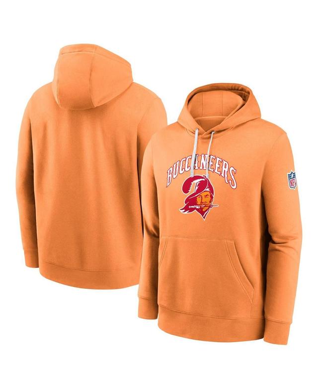 Mens Nike Orange Tampa Bay Buccaneers Throwback Club Pullover Hoodie Product Image