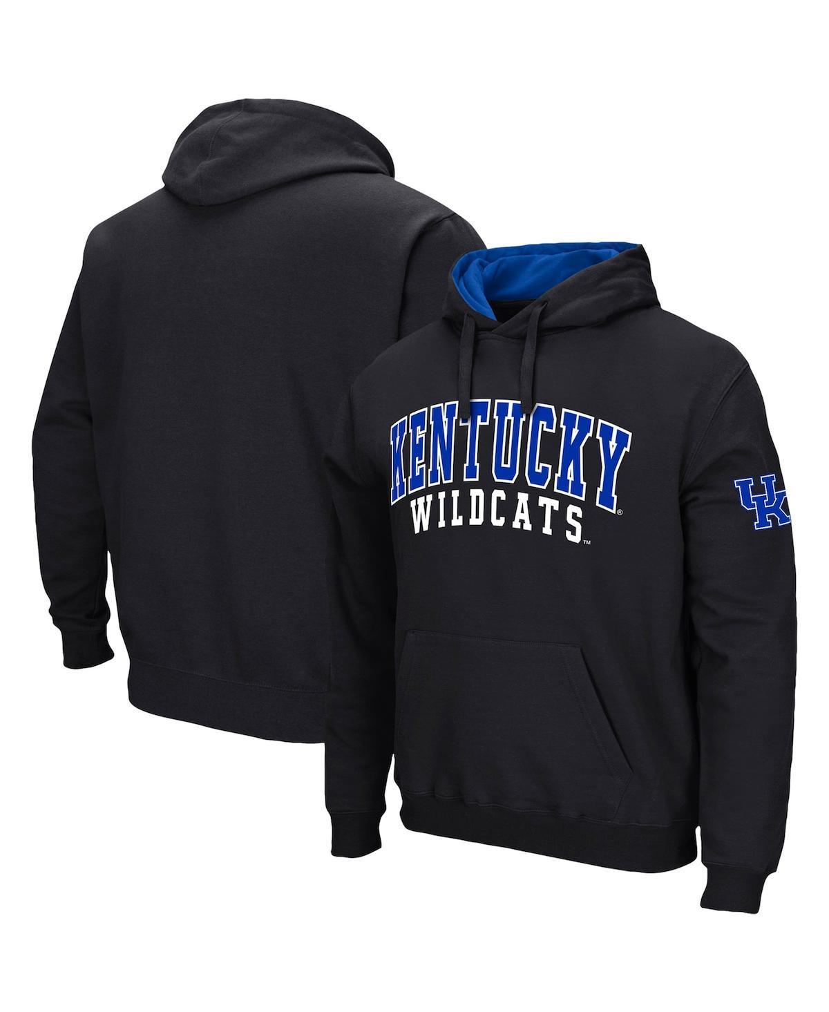 Mens Colosseum Black Kentucky Wildcats Double Arch Pullover Hoodie Product Image