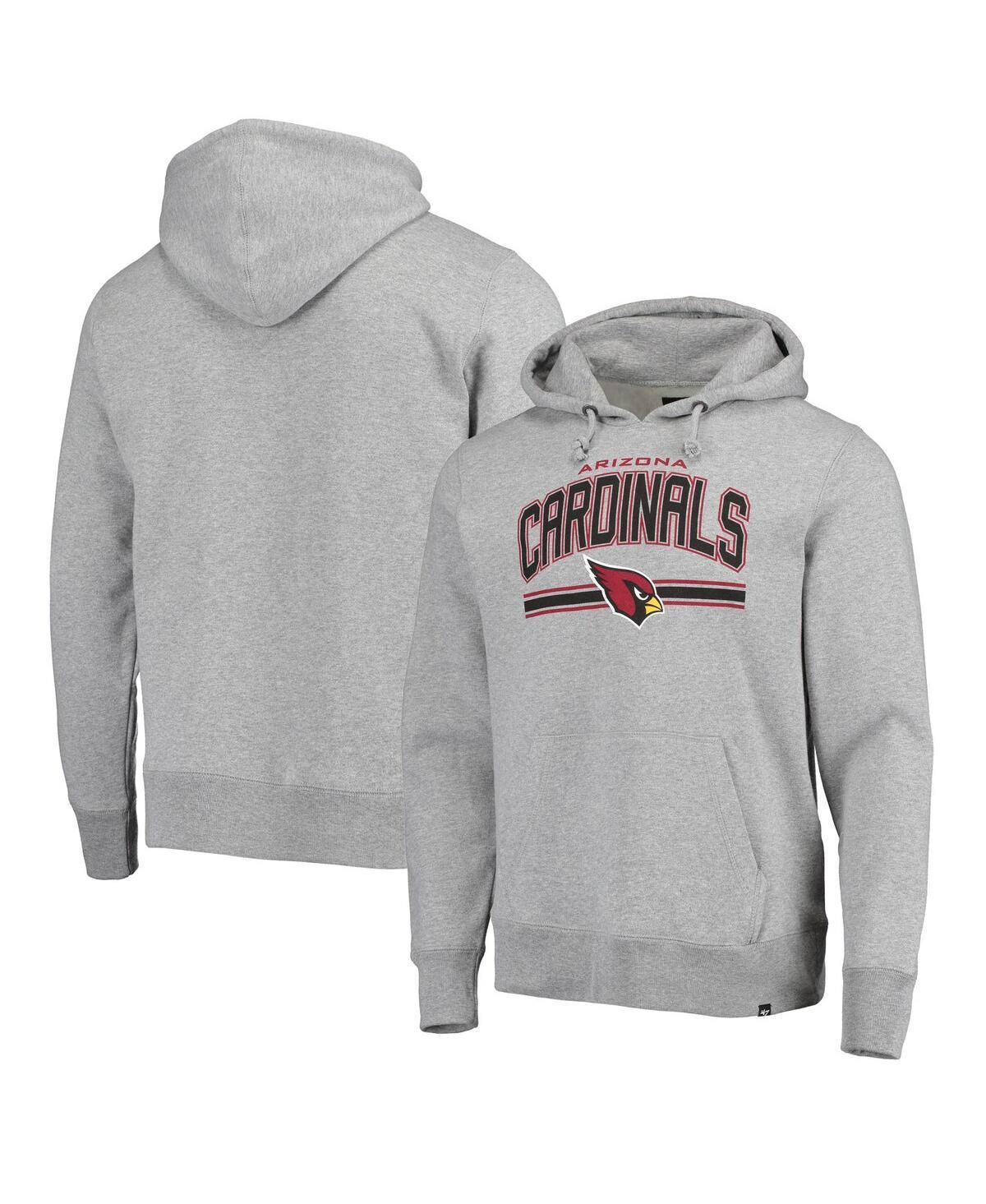 Mens 47 Gray Arizona Cardinals Foundation Pullover Hoodie Product Image