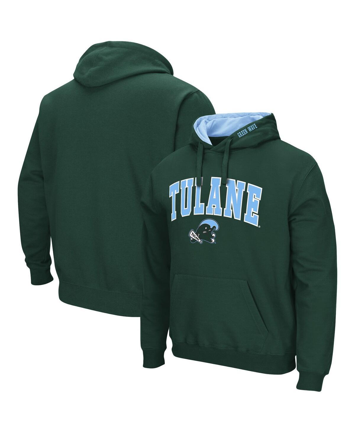 Mens Colosseum Green Binghamton Bearcats Isle Pullover Hoodie Product Image