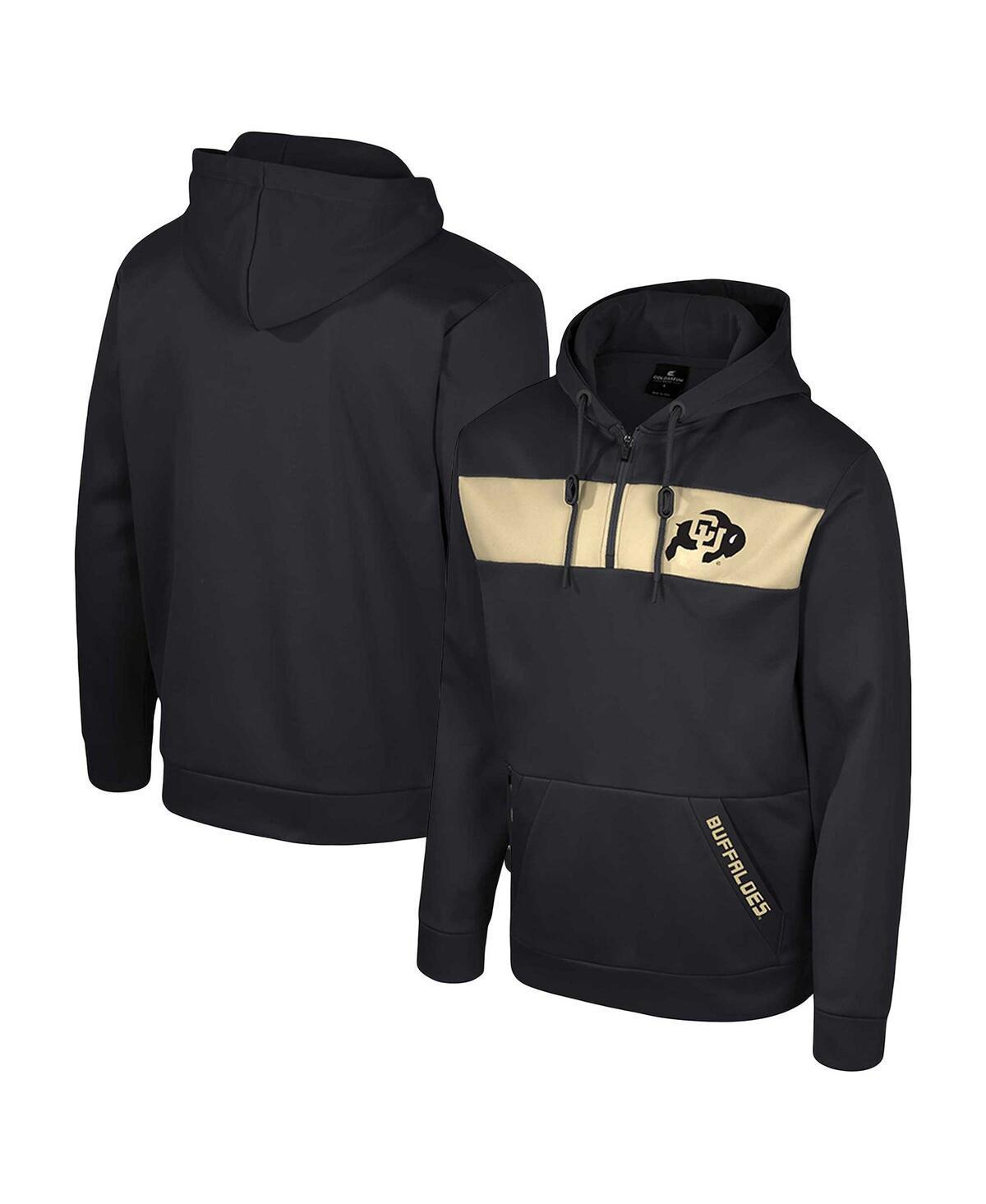 Mens Colosseum Colorado Buffaloes Quarter-Zip Hoodie Product Image