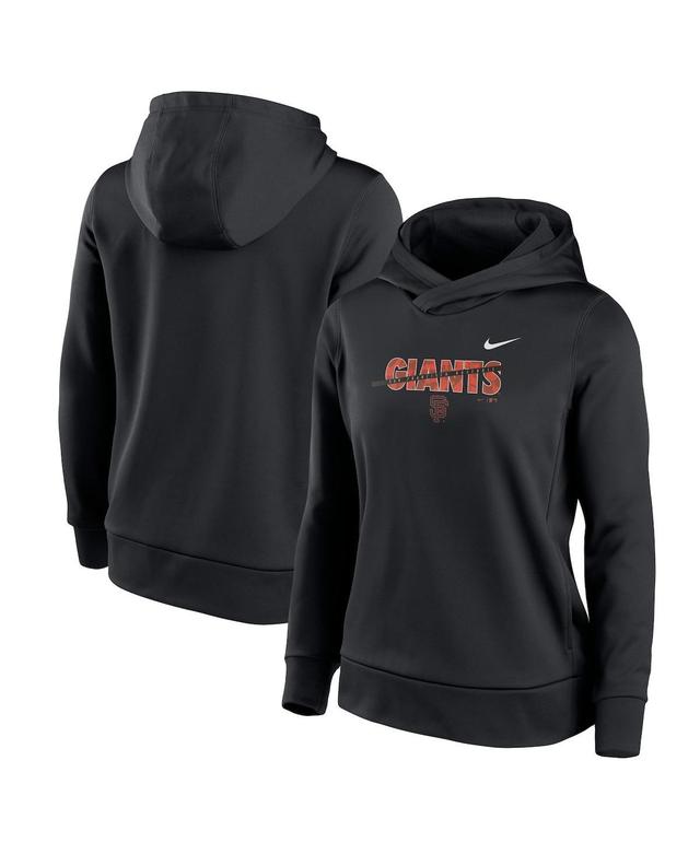 Womens Nike San Francisco Giants Club Angle Performance Pullover Hoodie Product Image