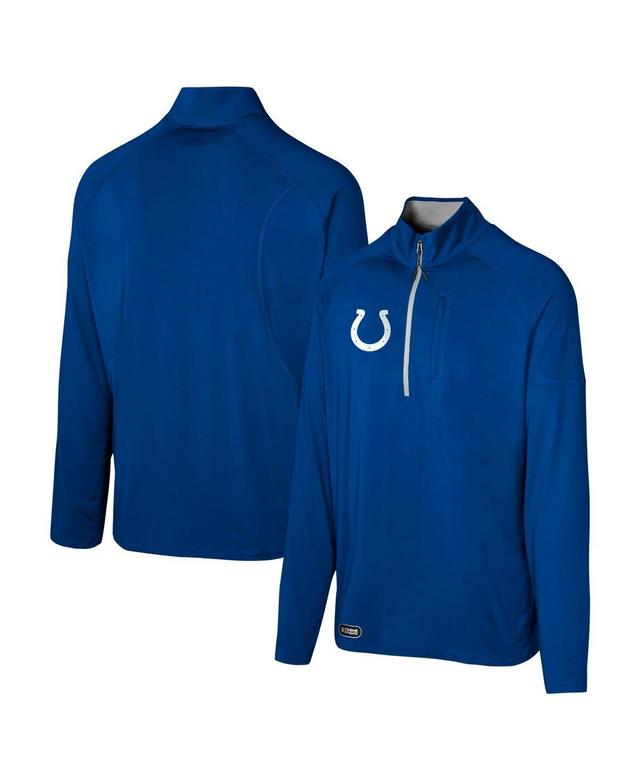 Outerstuff Mens Royal Indianapolis Colts Grind Iron Quarter-Zip Top Product Image