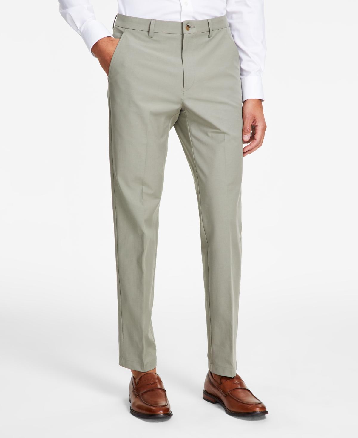 Michael Kors Mens Classic Fit Cotton Stretch Performance Pants Product Image