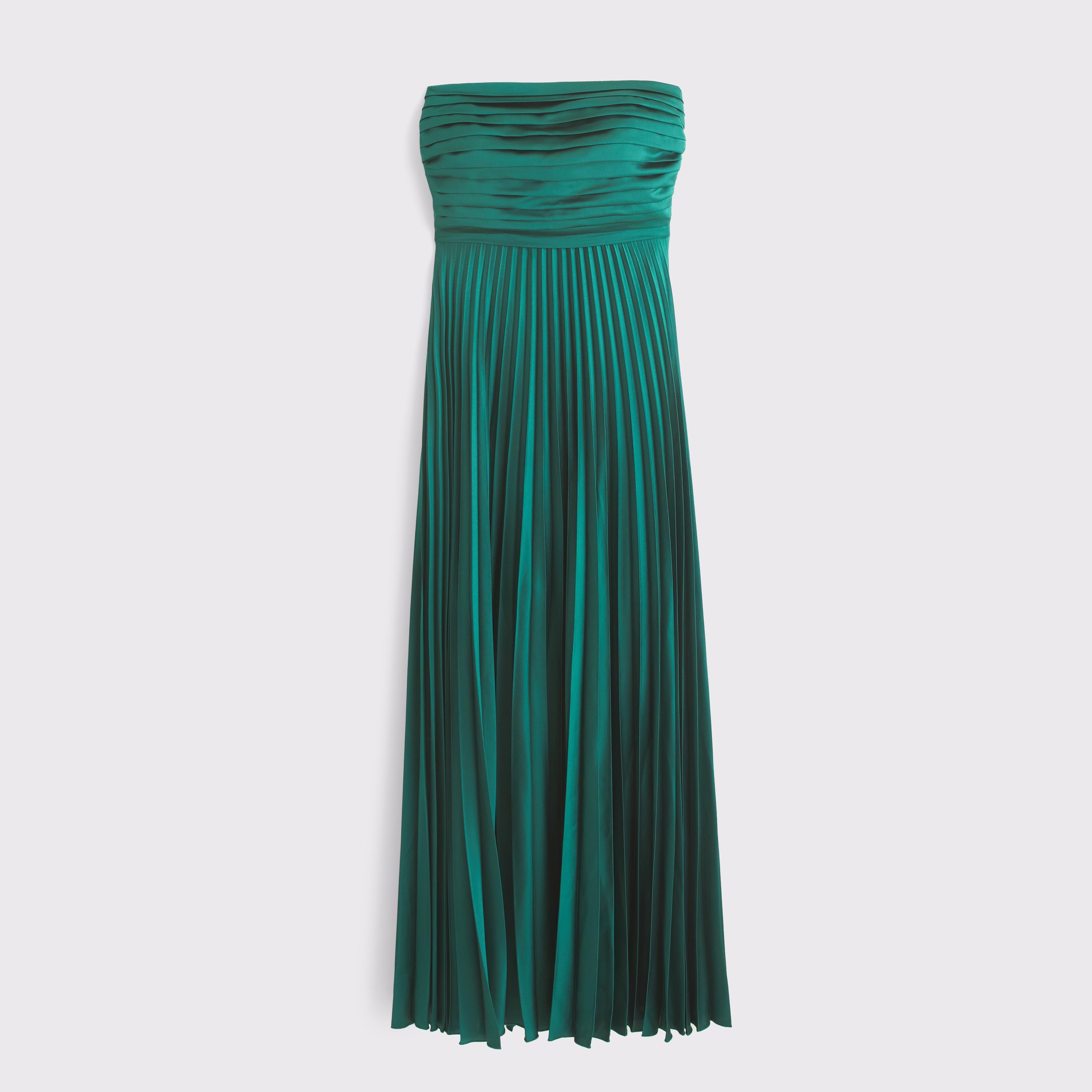 The A&F Giselle Strapless Drama Maxi Dress Product Image