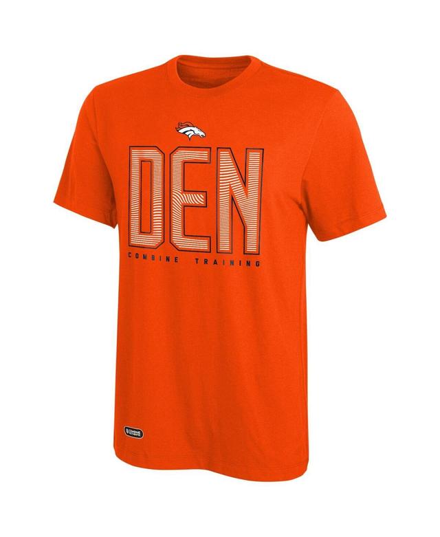 Mens Orange Denver Broncos Record Setter T-shirt Product Image