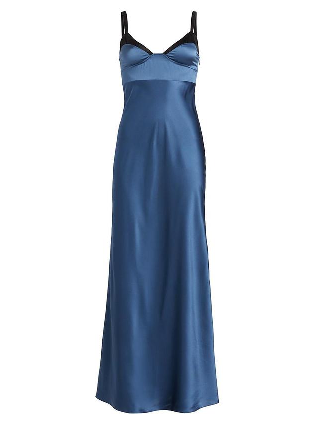 Womens Depeche Silk-Blend Satin Balconette Gown Product Image