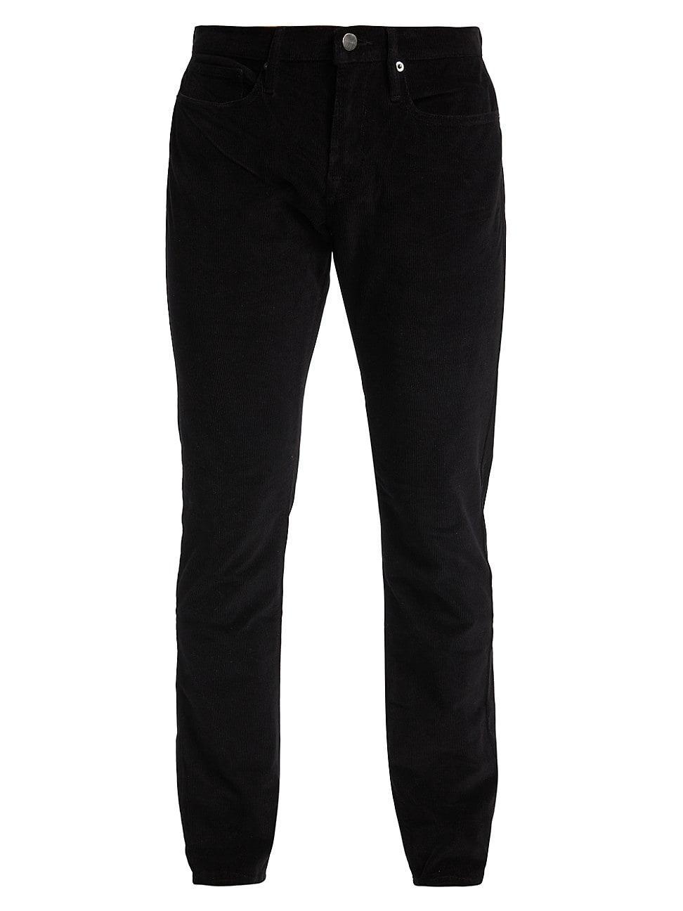 Mens LHomme Slim Fit Corduroy Pants Product Image