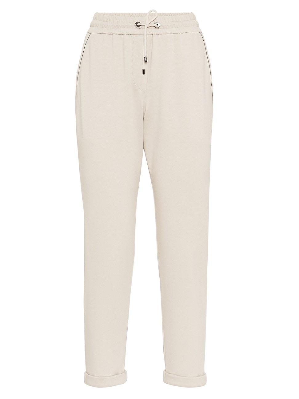 Womens Stretch Cotton Lightweight French Terry Pants product image