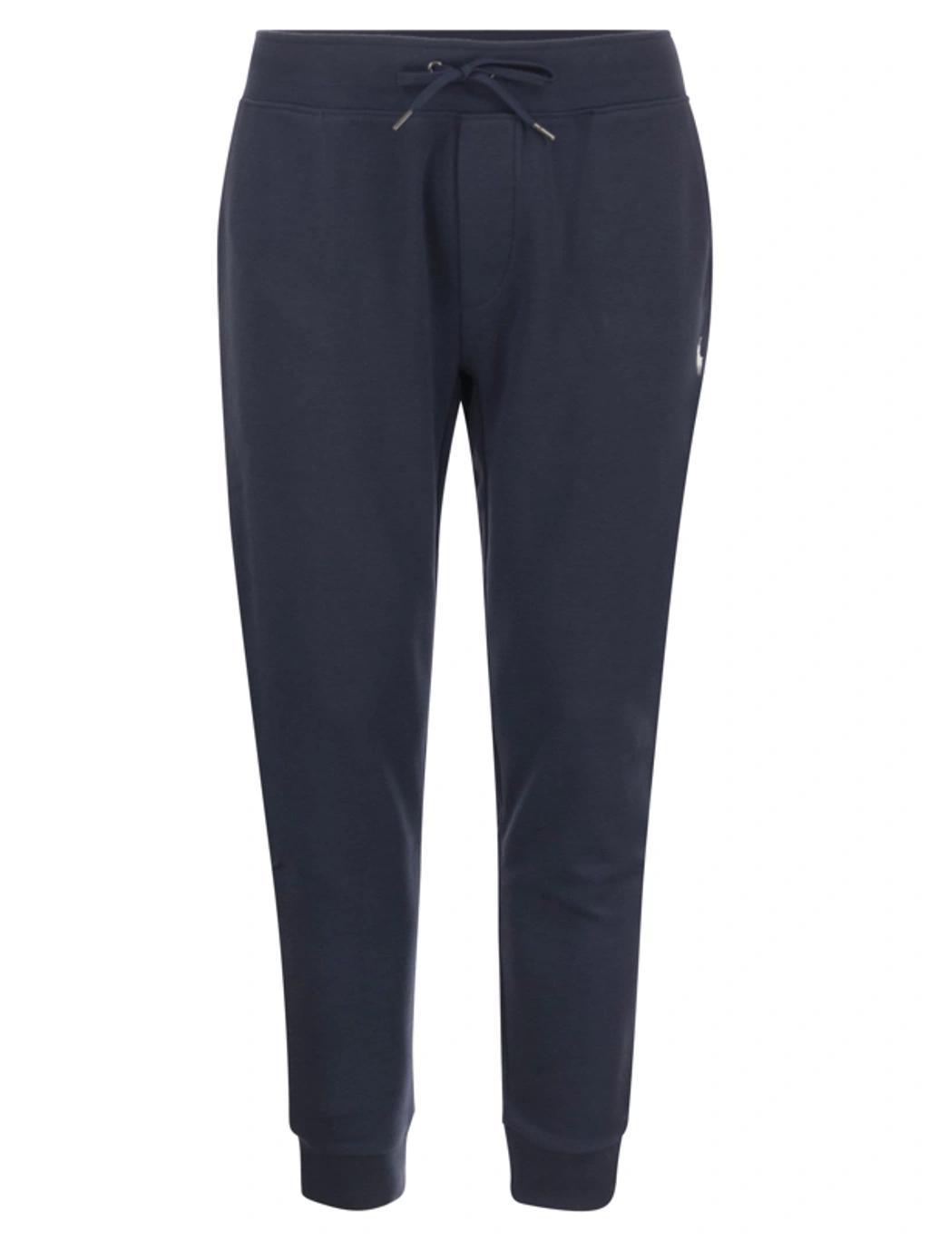 Double Knit Jogger In Blue Product Image