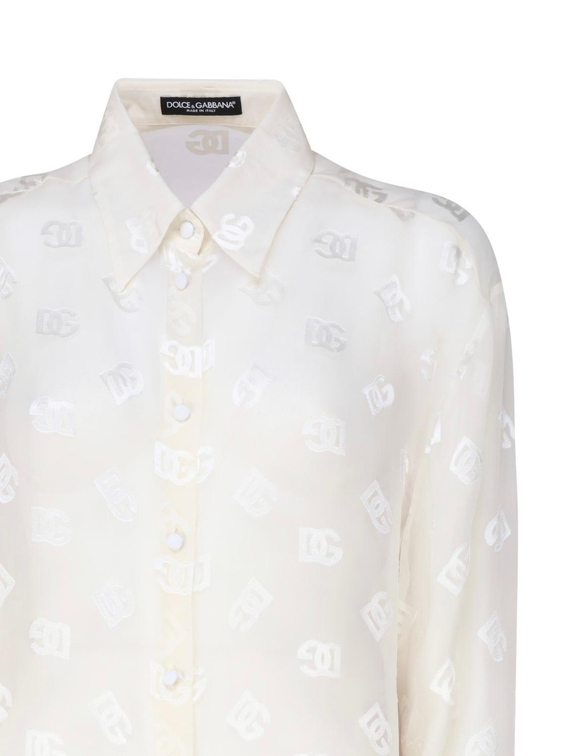 Dg Shirt All Over In White Product Image