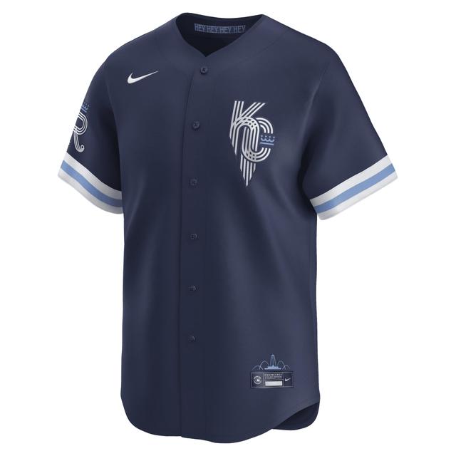 Mens Nike Kansas City Royals City Connect Limited Jersey Blue Product Image